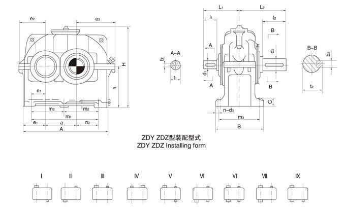 非标订制ZDY400-5-III减速鸿博体育(集团)有限公司箱